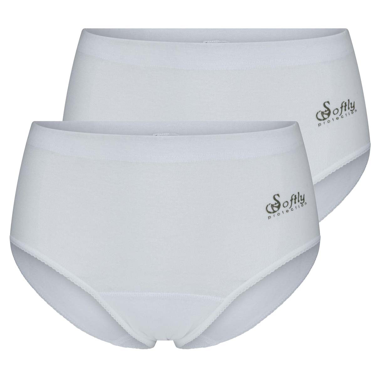 Beeren Bodywear - Briljant Dames Slip Heup Julia Wit 2-Pack