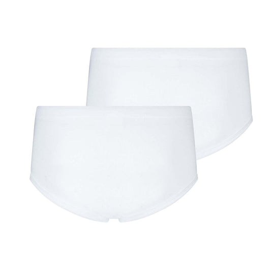 Beeren Bodywear - Meisjes Slip Patricia Wit 2-Pack