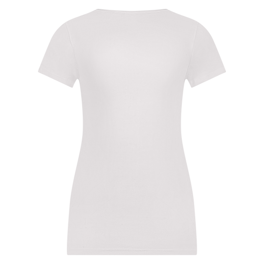 Beeren Bodywear - Dames Shirt Korte Mouw met V-Hals Linde