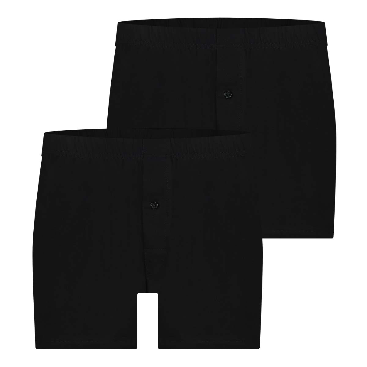 Beeren Bodywear - Wijde Heren Boxer met Gulp Louis 2-Pack