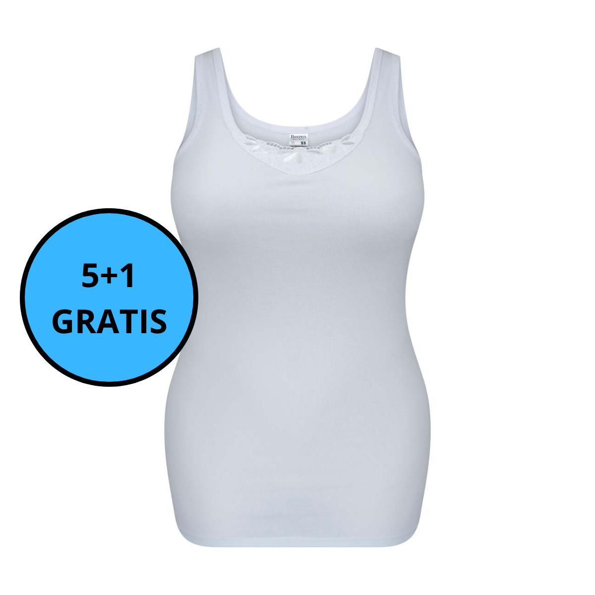 Beeren Bodywear - Dames Hemd Angela 5+1 GRATIS