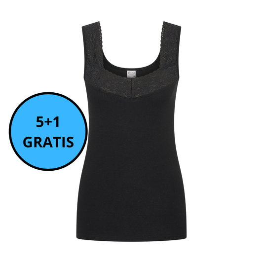 Beeren Bodywear - Dames Hemd Diana 5+1 GRATIS