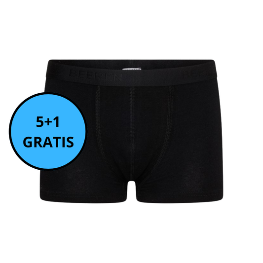 Beeren Bodywear - Jongens Boxershort Tom 2-Pack 5+1 GRATIS