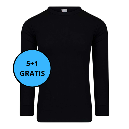 Beeren Bodywear - Heren Shirt Lange Mouw Mick 5+1 GRATIS