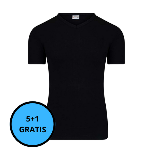 Beeren Bodywear - Heren shirt met V-Hals Lars 5+1 GRATIS
