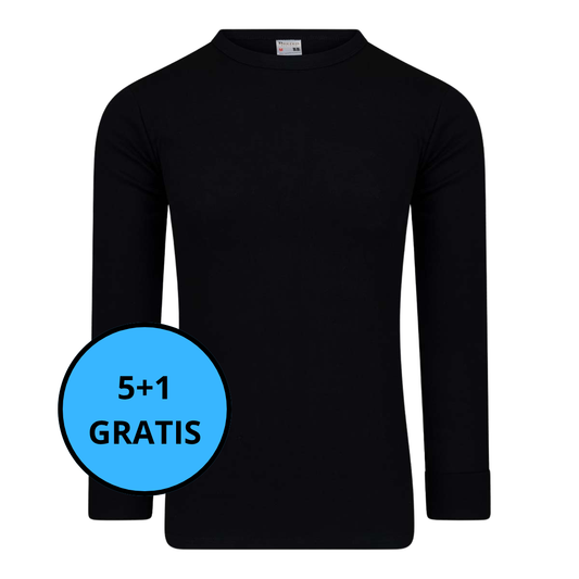 Beeren Bodywear - Heren Shirt Lange Mouw Mick 5+1 GRATIS