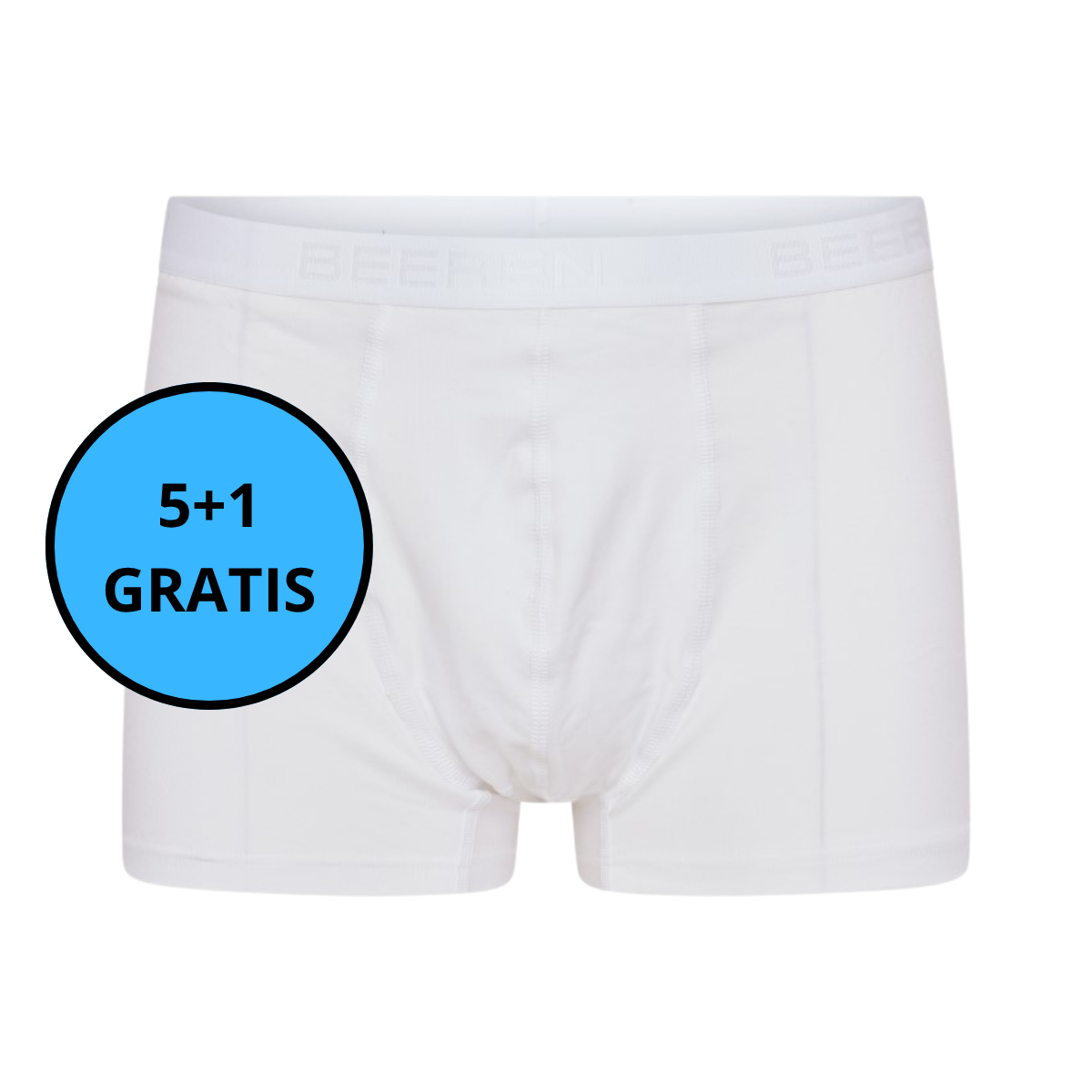 Beeren Bodywear - Heren Boxershort Korte Pijp Rolf 2-Pack 5+1 GRATIS
