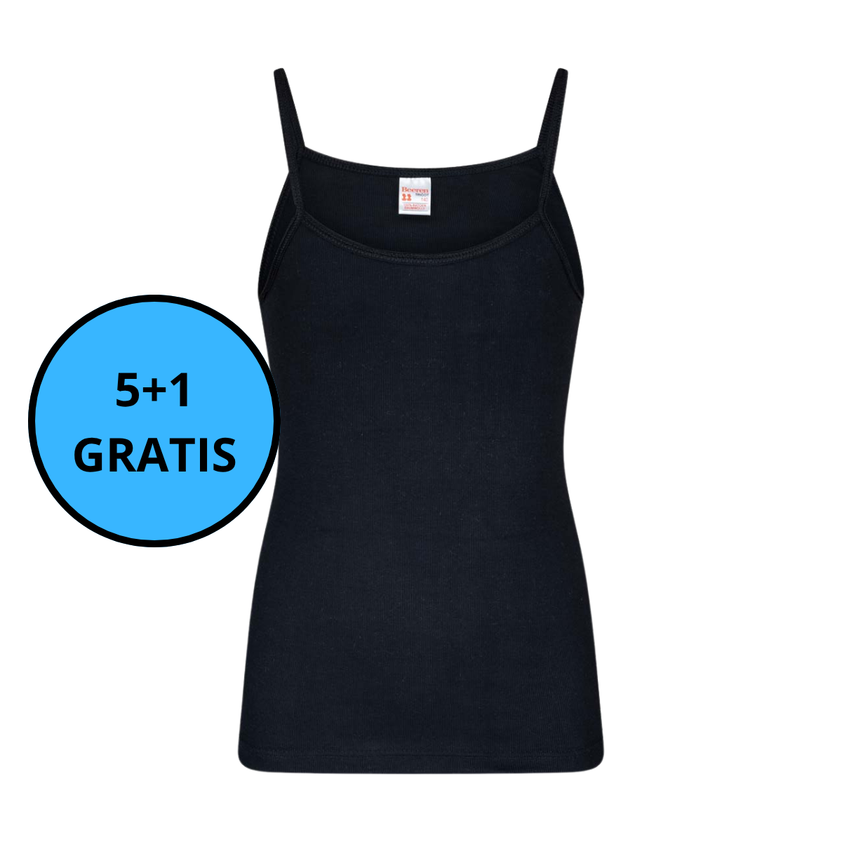 Beeren Bodywear - Meisjes Hemd Britney 5+1 GRATIS