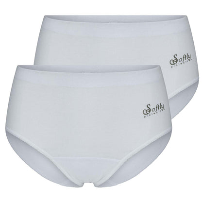 Beeren Bodywear - Briljant Dames Slip Heup Julia Wit 2-Pack