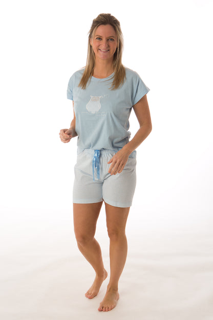 Perlina Dames Shortama - Celle