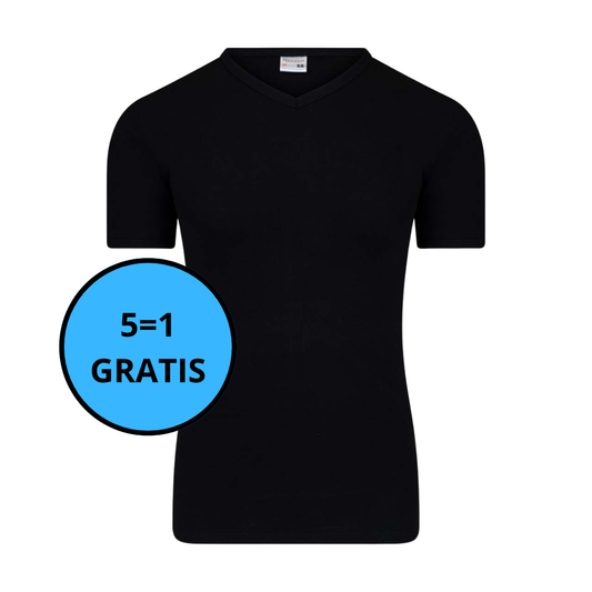 Beeren Bodywear - Heren shirt met V-Hals Lars 5+1 GRATIS