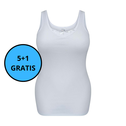 Beeren Bodywear - Dames Hemd Angela 5+1 GRATIS