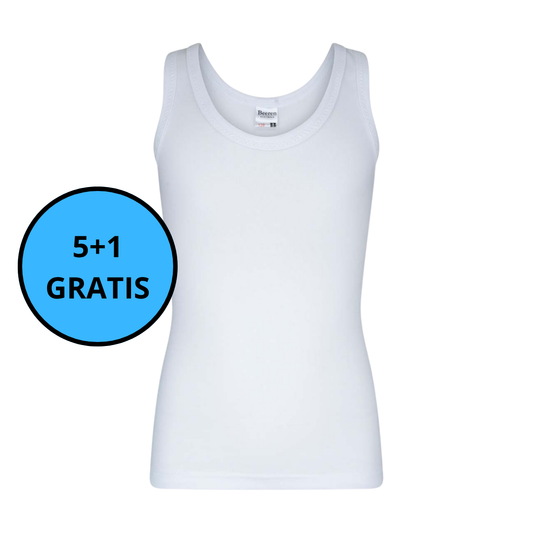 Beeren Bodywear - Meisjes hemd Patricia 5+1 GRATIS