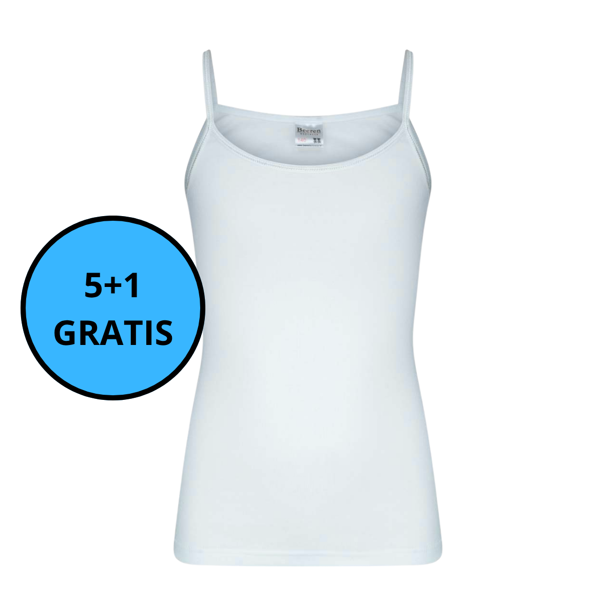 Beeren Bodywear - Meisjes Hemd Britney 5+1 GRATIS