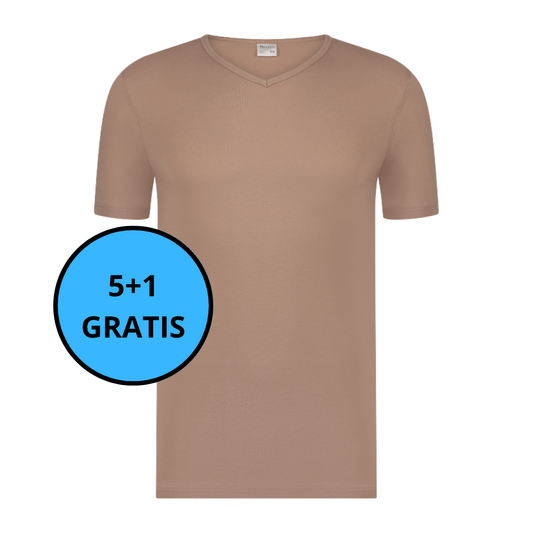 Beeren Bodywear - TENCEL™ Heren Shirt V-Hals Vince 5+1 GRATIS