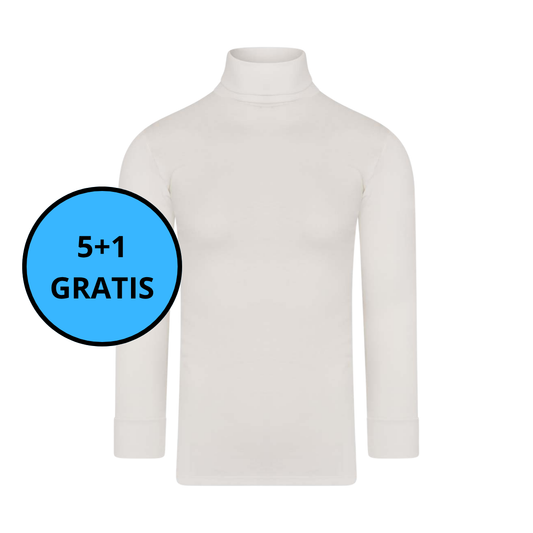 Beeren Bodywear - Thermo Shirt Lange Mouw met Col Bobby 5+1 GRATIS
