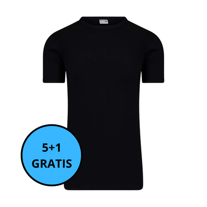 Beeren Bodywear - Heren Shirt EXTRA LANG Ronde Hals Joep 5+1 GRATIS