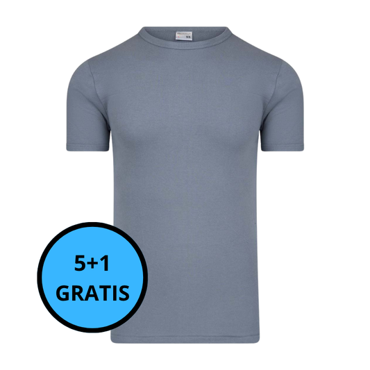 Beeren Bodywear - Heren Shirt Ronde Hals Jan 5+1 GRATIS