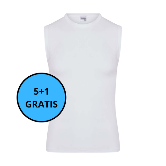 Beeren Bodywear - Heren Mouwloos Shirt Jurre 5+1 GRATIS