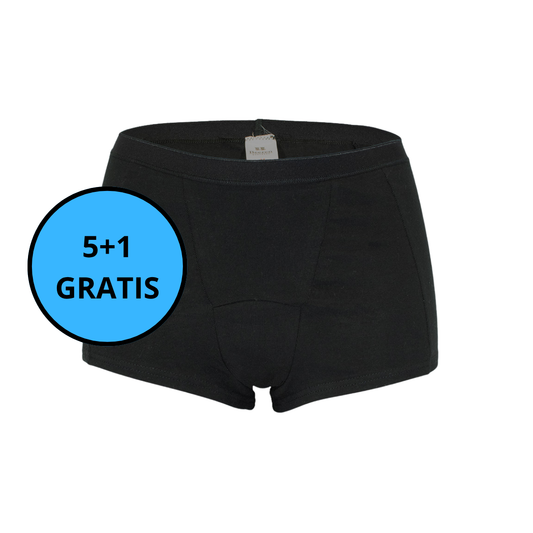 Beeren Bodywear - Menstruatie Dames boxershort Juul 5+1 GRATIS