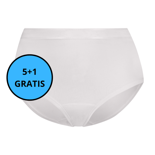 Beeren Bodywear - Green Comfort Dames Midi Slip Saar 5+1 GRATIS