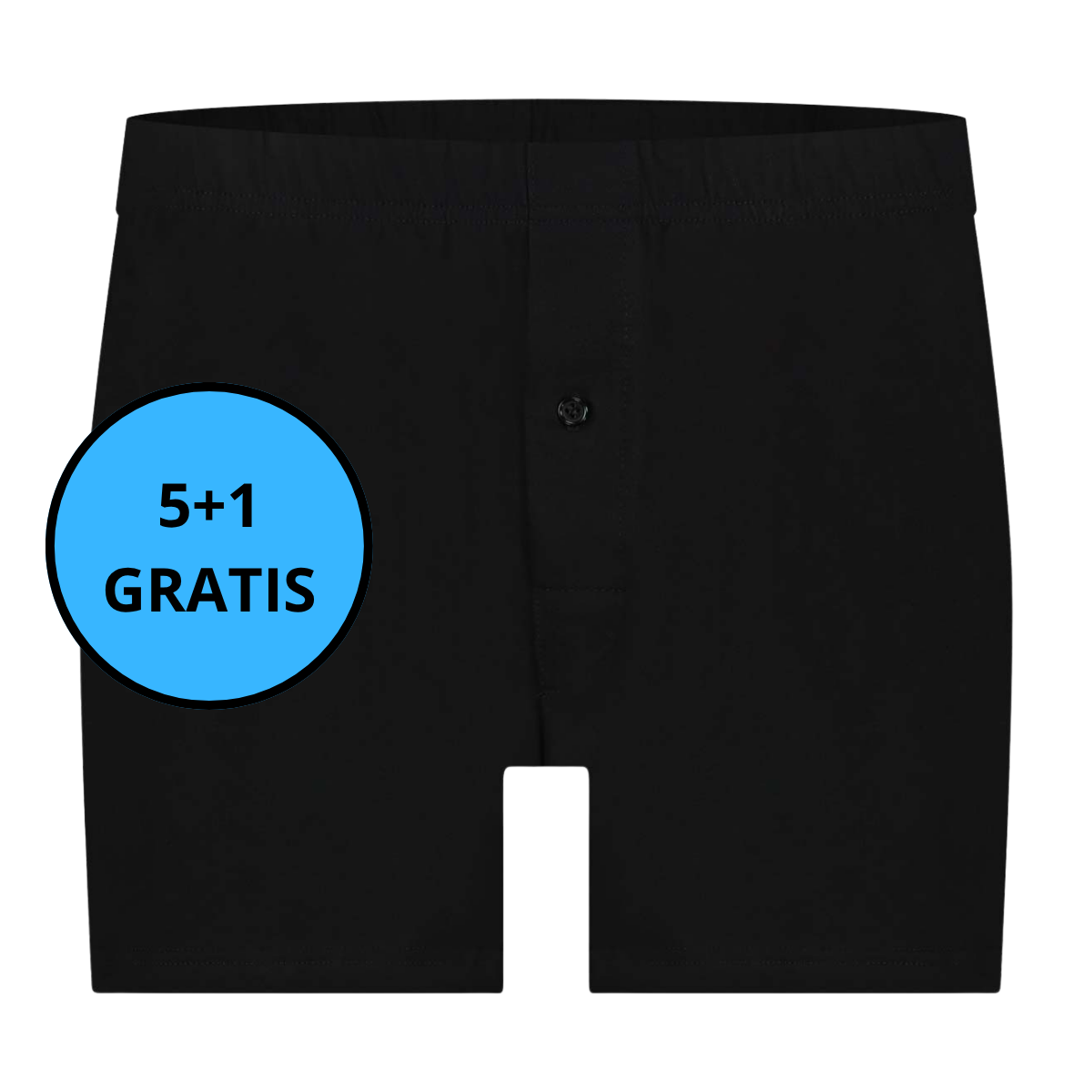 Beeren Bodywear - Wijde Heren Boxer met Gulp Louis 2-Pack 5+1 GRATIS