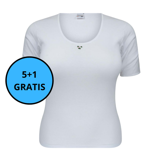 Beeren Bodywear - Onderblouse Korte Mouw Sofia 5+1 GRATIS