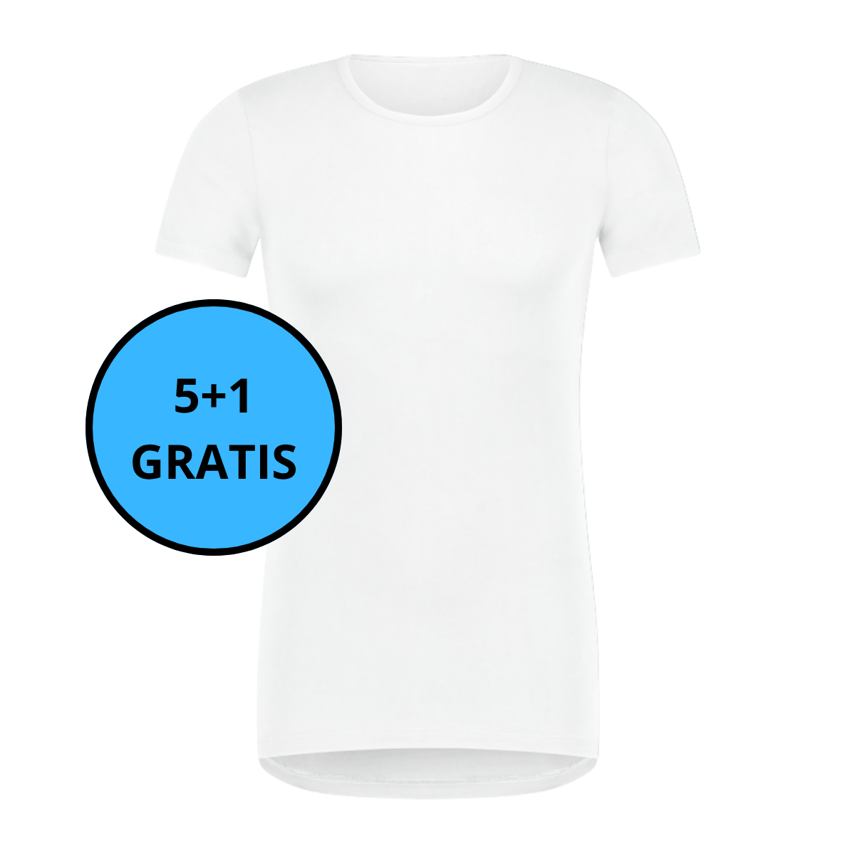 Beeren Bodywear -TENCEL™ Heren Shirt Ronde Hals Ties 5+1 GRATIS