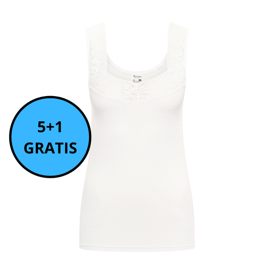 Beeren Bodywear - Dames Hemd Diana 5+1 GRATIS