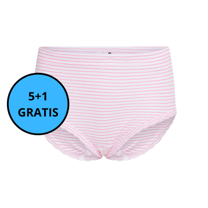 Beeren Bodywear - Meisjes Slip Cindy Roze 2-Pack 5+1 GRATIS