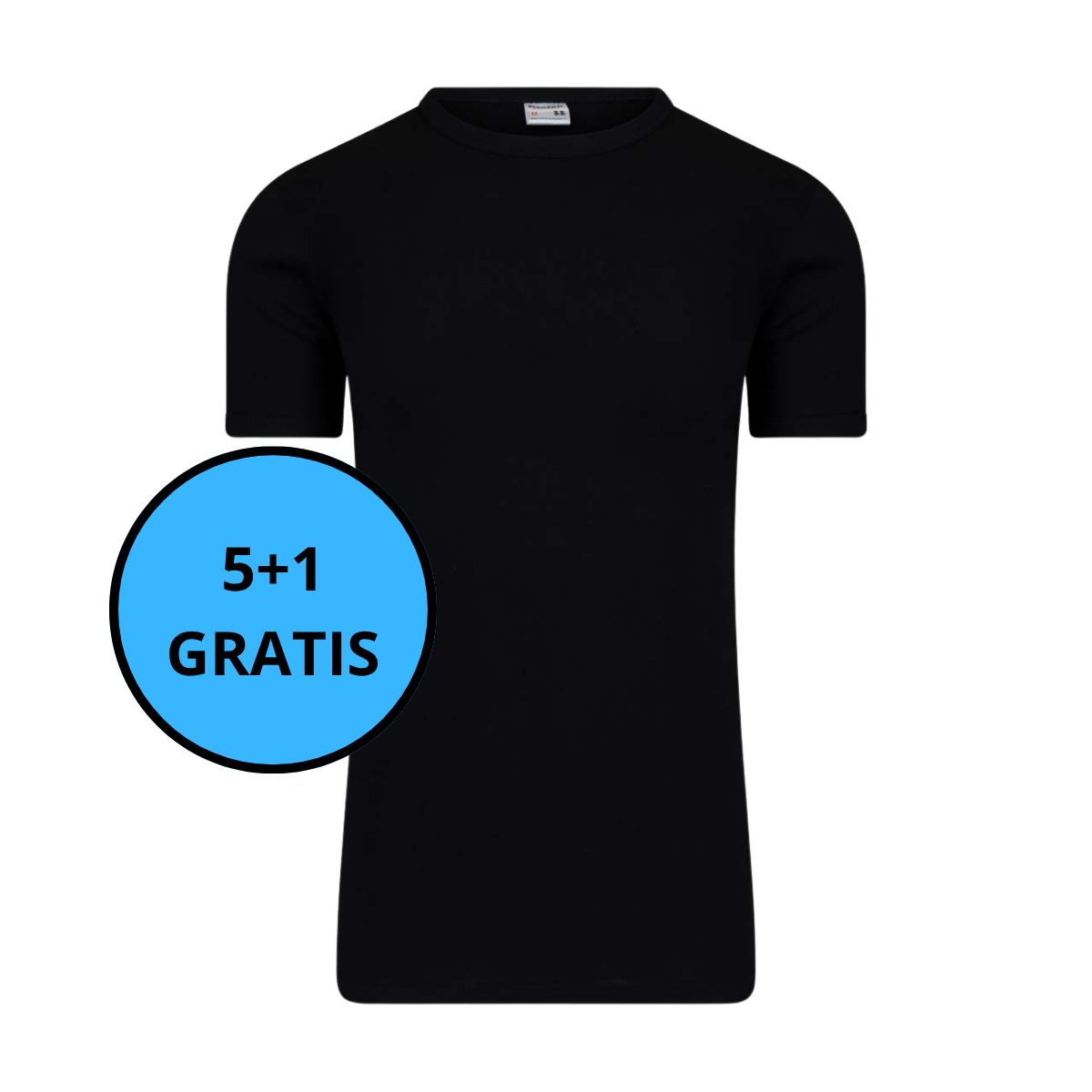 Beeren Bodywear - Heren Shirt EXTRA LANG Ronde Hals Joep 5+1 GRATIS