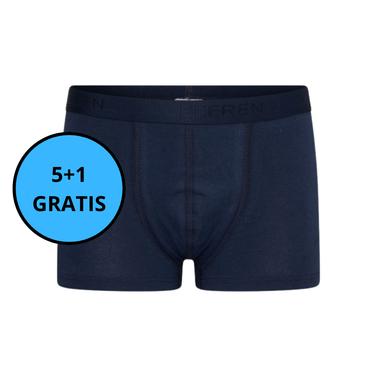 Beeren Bodywear - Jongens Boxershort Tom 2-Pack 5+1 GRATIS