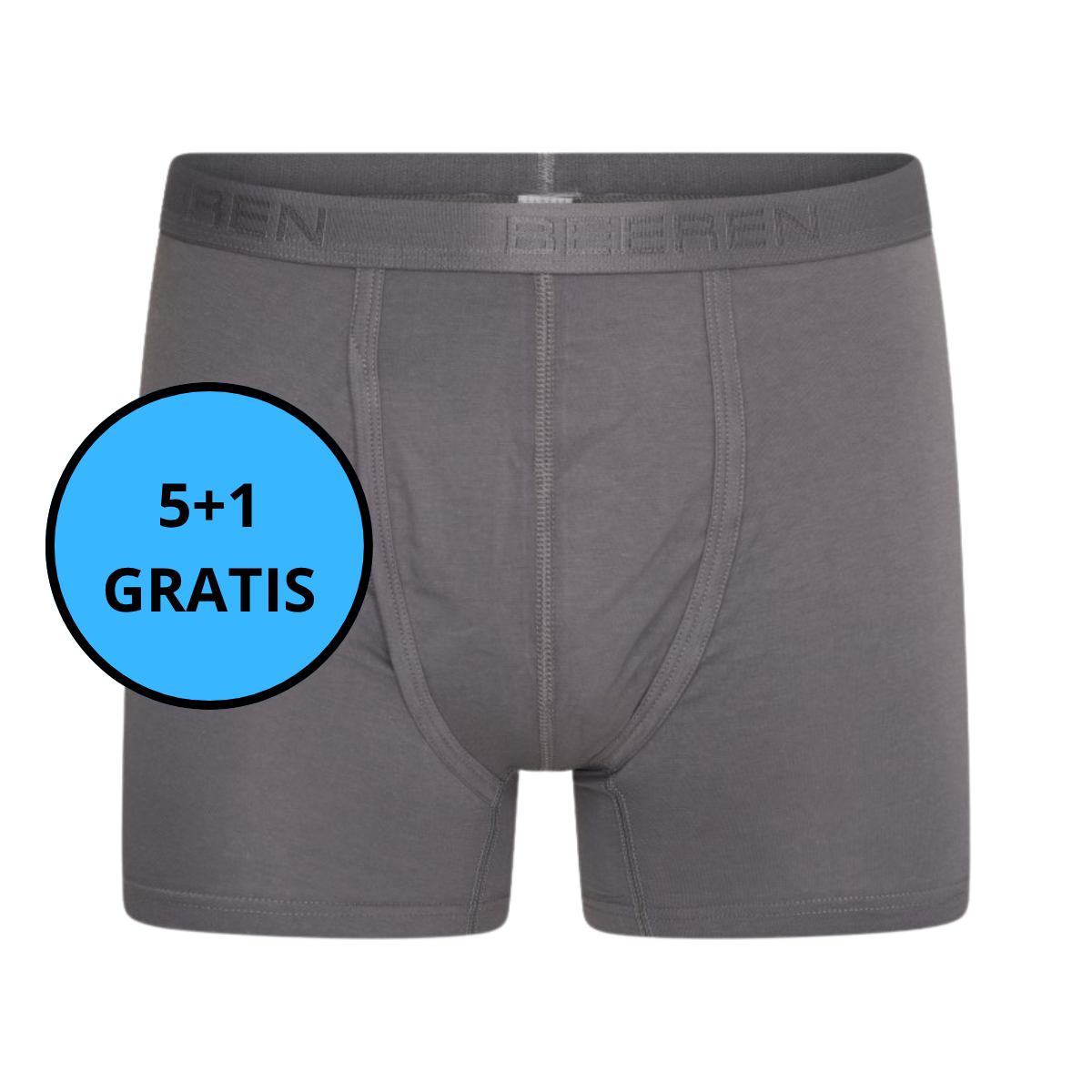 Beeren Bodywear - Heren Boxershort met Gulp Dylan 2-Pack 5+1 GRATIS