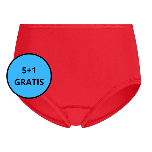 Beeren Bodywear - Elegance Dames Maxi Slip Olivia 5+1 GRATIS