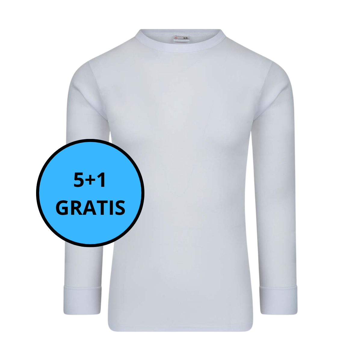 Beeren Bodywear - Heren Shirt Lange Mouw Mick 5+1 GRATIS