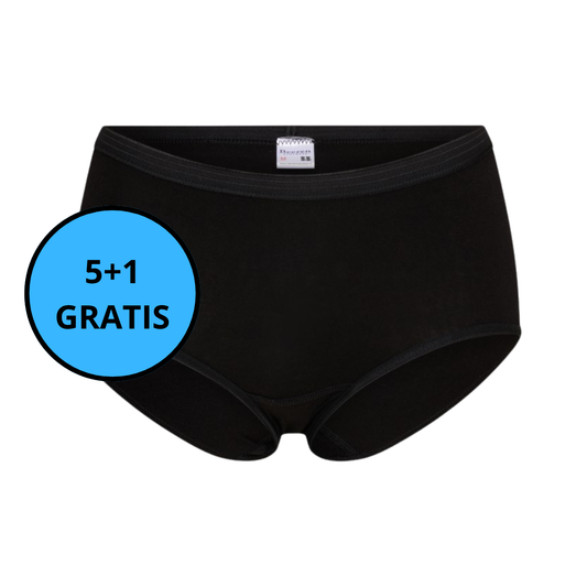 Beeren Bodywear - Comfort Feeling Dames Slip Midi Antoinette 2-Pack 5+1 GRATIS