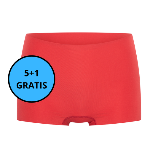 Beeren Bodywear - Naadloos (invisible) Dames Short Laura 2-Pack 5+1 GRATIS