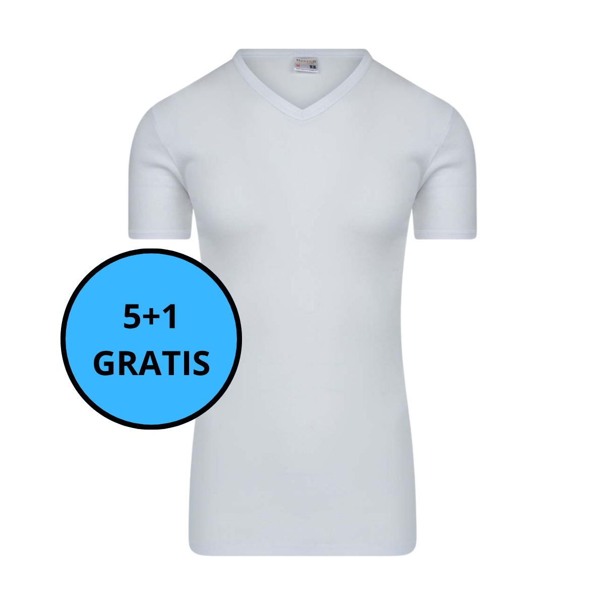 Beeren Bodywear - Heren Shirt EXTRA LANG met V-Hals Owen 5+1 GRATIS