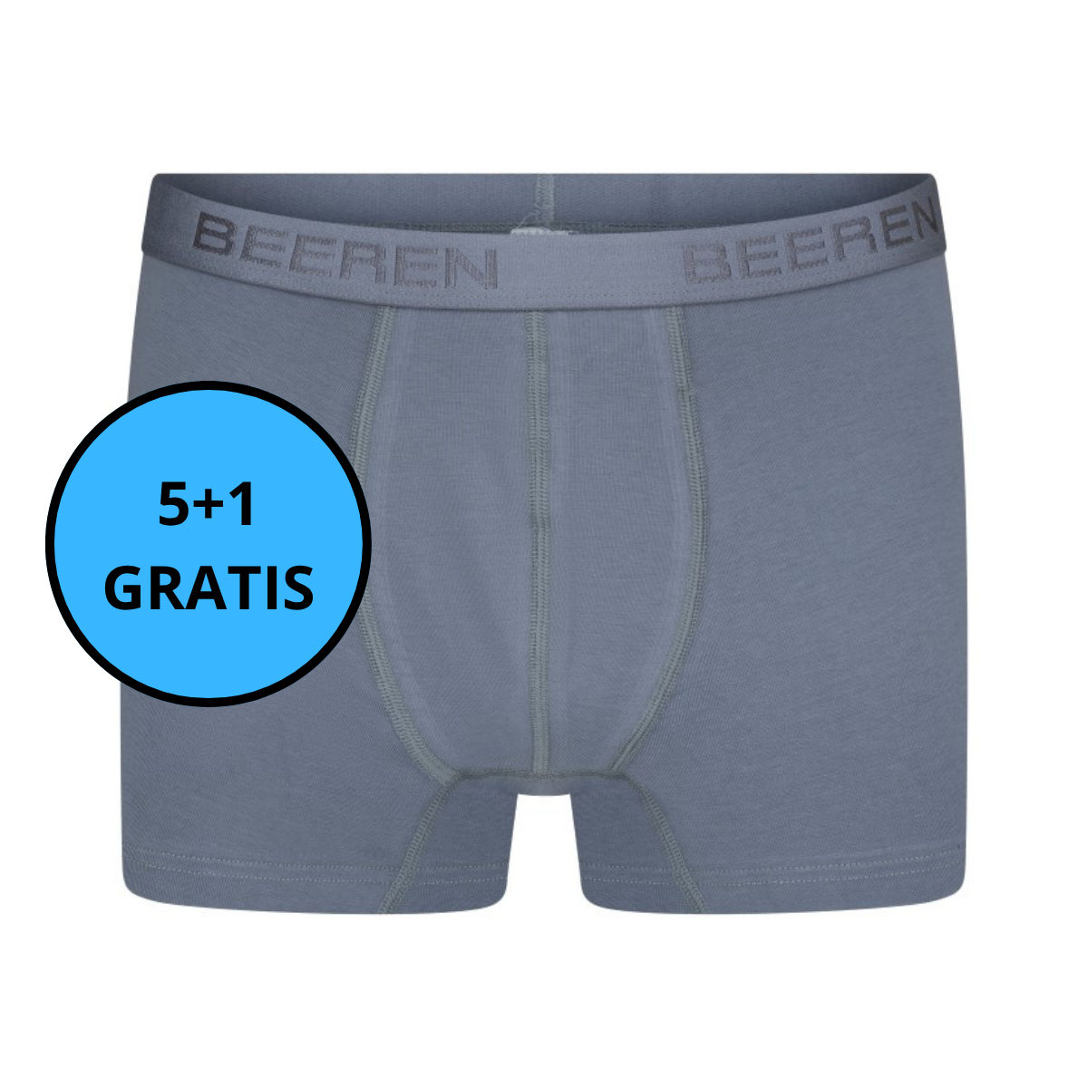 Beeren Bodywear - Heren Boxershort Korte Pijp Rolf 2-Pack 5+1 GRATIS