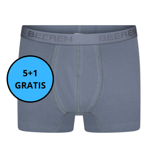 Beeren Bodywear - Heren Boxershort Korte Pijp Rolf 2-Pack 5+1 GRATIS