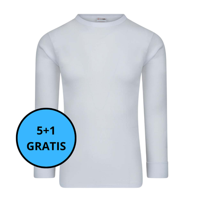 Beeren Bodywear - Heren Shirt Lange Mouw Mick 5+1 GRATIS