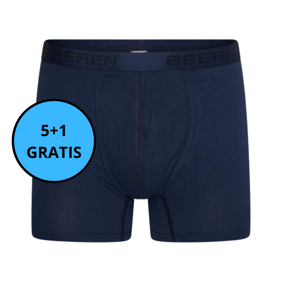 Beeren Bodywear - Heren Boxershort met Gulp Dylan 2-Pack 5+1 GRATIS