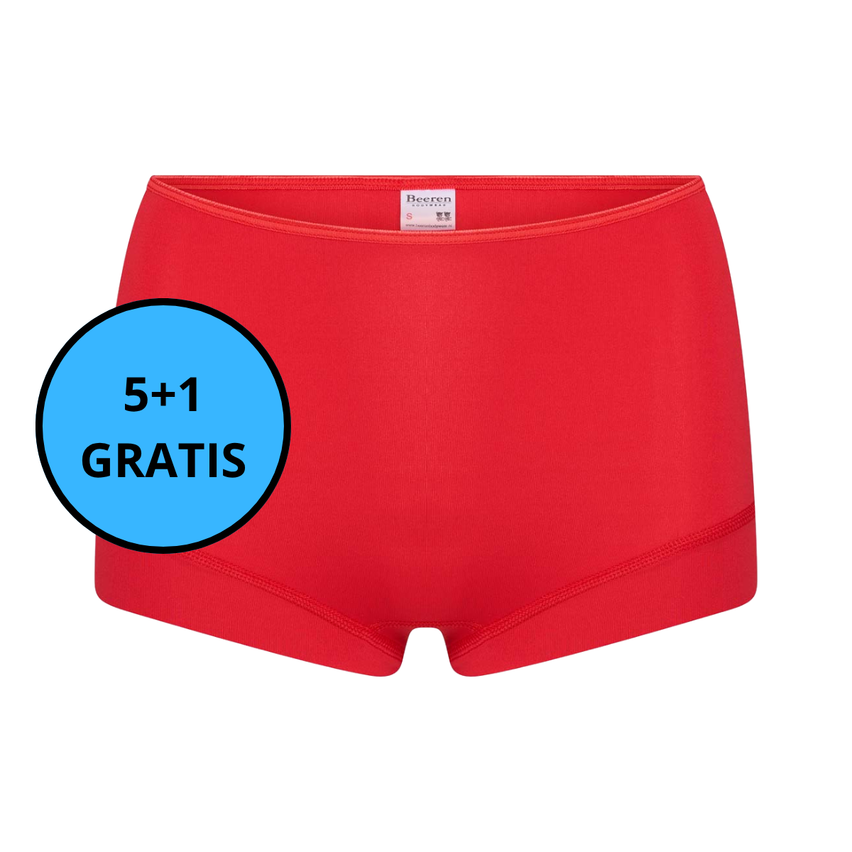 Beeren Bodywear - Dames boxershort Veerle 5+1 GRATIS