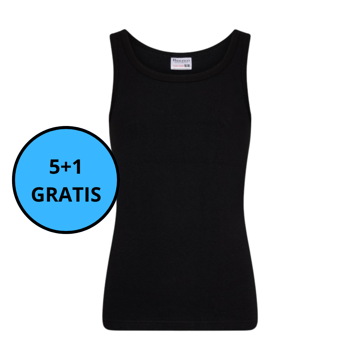 Beeren Bodywear - Jongens Hemd Olivier 5+1 GRATIS