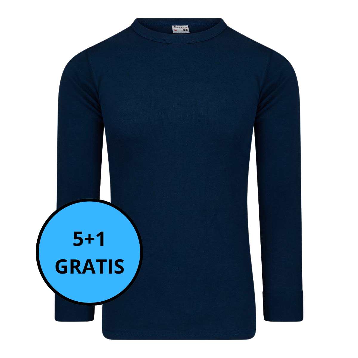 Beeren Bodywear - Heren Shirt Lange Mouw Mick 5+1 GRATIS