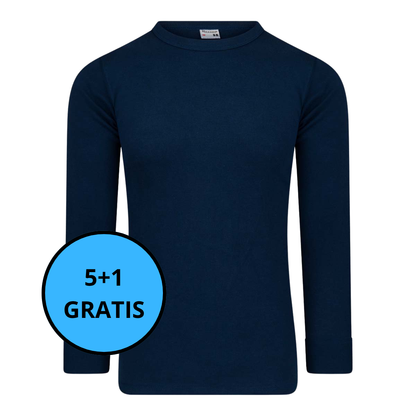 Beeren Bodywear - Heren Shirt Lange Mouw Mick 5+1 GRATIS