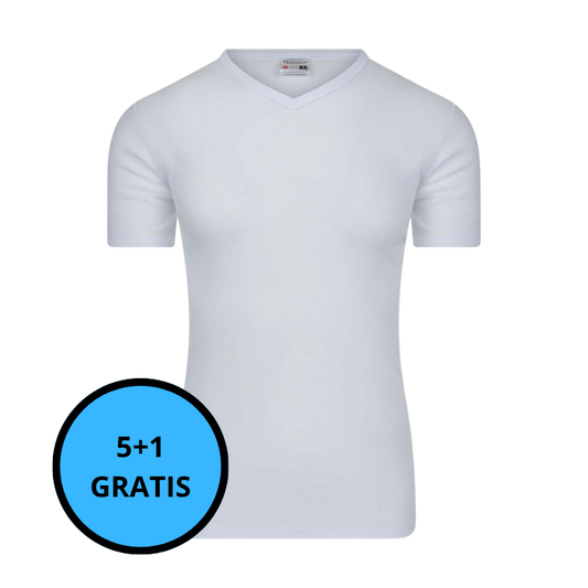 Beeren Bodywear - Heren shirt met V-Hals Lars 5+1 GRATIS