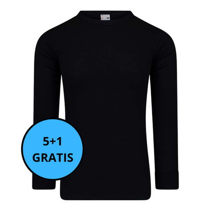 Beeren Bodywear - Heren Shirt Lange Mouw Mick 5+1 GRATIS