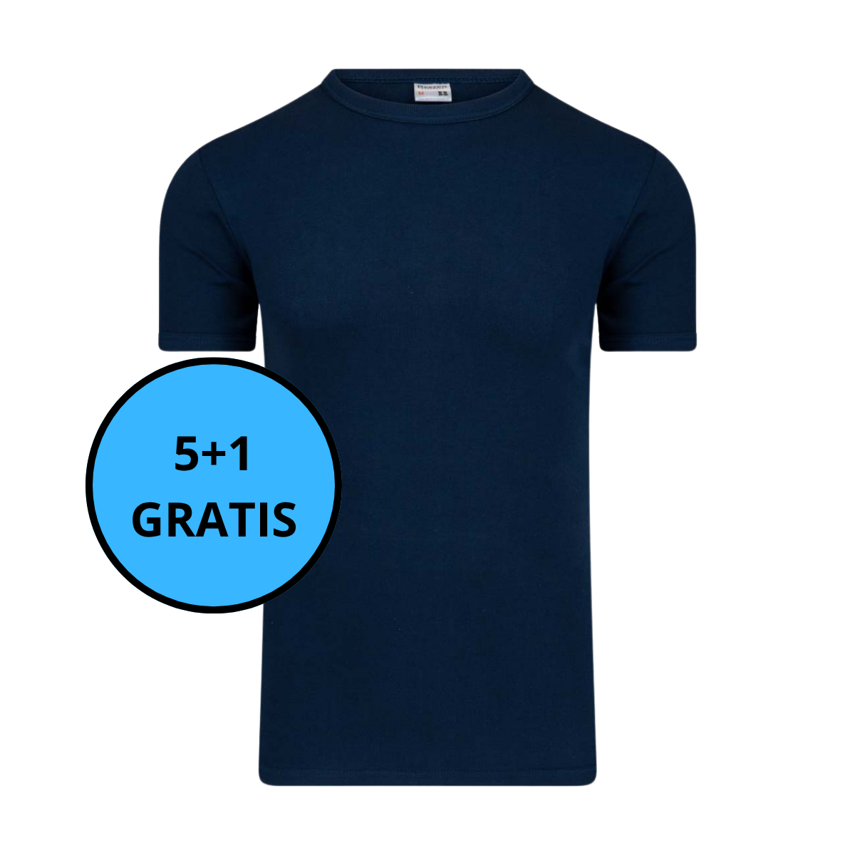 Beeren Bodywear - Heren Shirt Ronde Hals Jan 5+1 GRATIS