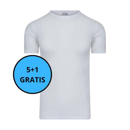 Beeren Bodywear - Heren Shirt Ronde Hals Jan 5+1 GRATIS